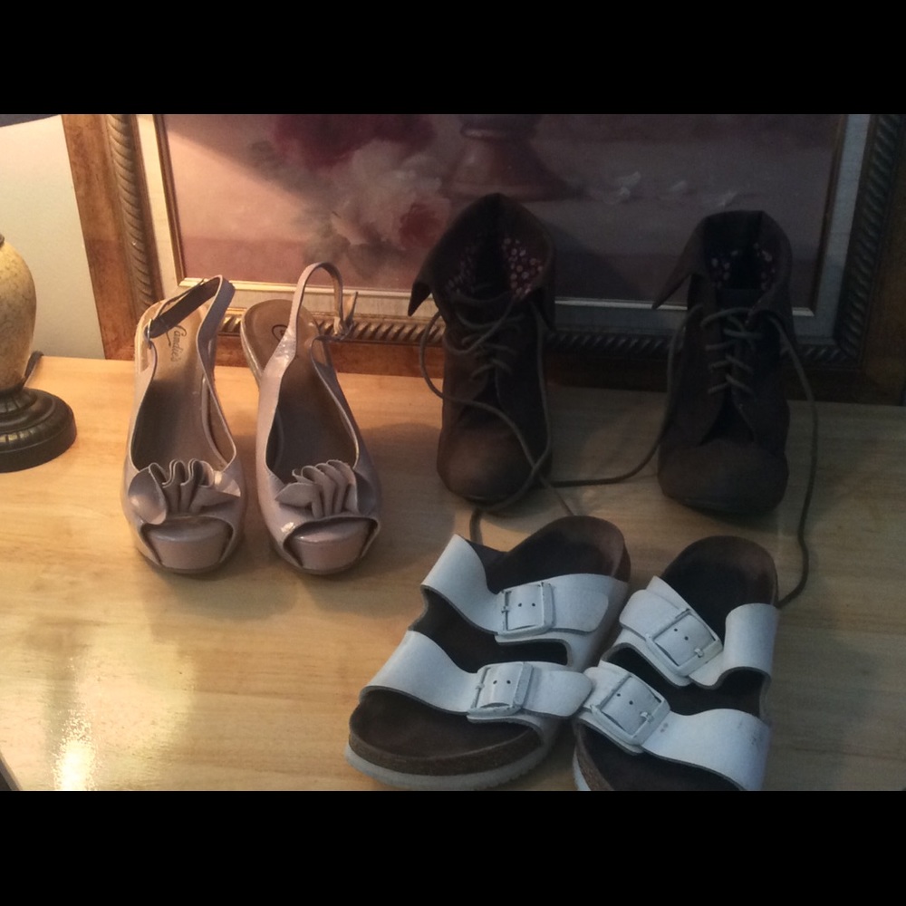 women’s size 9 bundle of shoes
